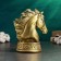 A stand for a bottle "Horse" 25x15x20cm, bronze with gilding