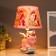 Table lamp "Unicorn" Pink E14 40W 220V 32x20x20 cm Risalux
