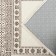 Savanna bathroom mat, 60 × 90 cm, white-brown color