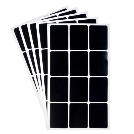 The stickers are waterproof, a set of sheets 5 pcs., Cretaceous marker, size 1 stickers - 40 × 30 mm-4