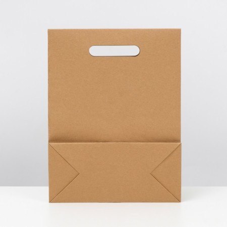 Box-pack, craft, with a window, 32 x 23 x 11 cm-2