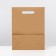 Box-pack, craft, with a window, 32 x 23 x 11 cm