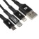 Cable 3 in 1 Exployd Ex-K-1417, USB-Microusb/Lightning/Type-C, 2.4 A, 1.2M, nylon, black