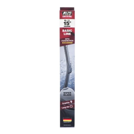 Avs Basic Line BL-15, 15 "/ 380 mm, frameless wiper brush-3