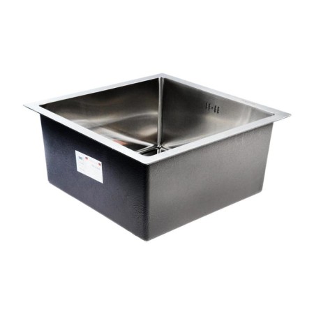 Kitchen sink Gerhans K34444, Sredal, 440 x 440 x 220 mm, thickness 1.0 mm, with siphone-1