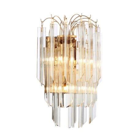 Sconces st. SL386.201.03. OSOLETO. 3x5 watts, G9, 26.5x44 cm, golden color-11