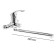 Accoona A7153 bath mixer, single -leaf, brass, chrome