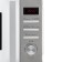 Microwave oven Krona Quantum 44 WH/IX, 800 W, 20 l, 8 modes, white-gray