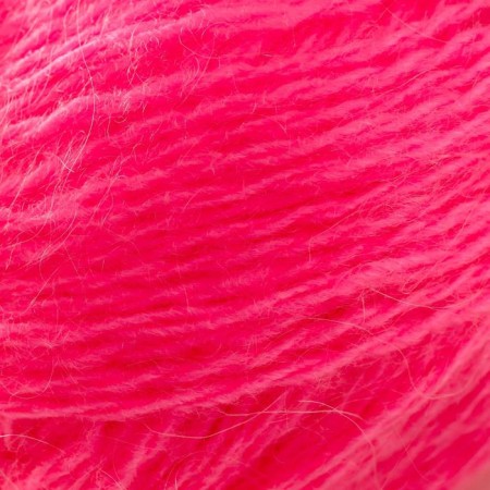 Yarn "Tenderness" 60% acrylic, 40% goats fluff 230m/100g (pink)-2