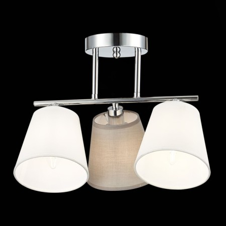 Ceiling EVOLUCE lamp. Sle300402-03. Prato. 3x40 W, E14, 37x25x31.5 cm, chromium color-1