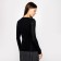 Female jumper, black color, size 42