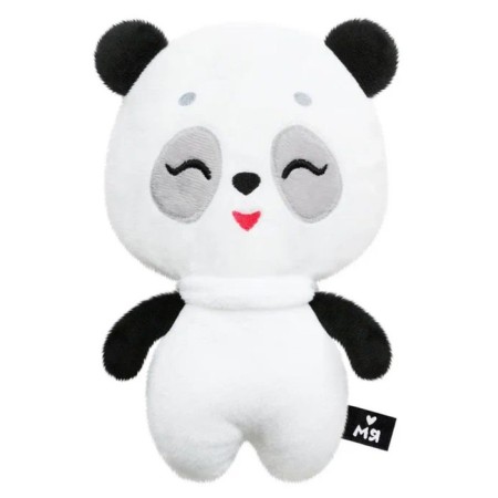 Developing toy "Panda", with cherry bones, 24 cm