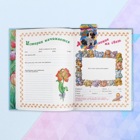 Bookmark on the magnet "POPS" 6x8.2 cm-2