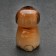 Souvenir "dog Mopsik", Selenite, 4x3x3 cm