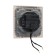 Tot Elegant switch, 10 a, 1 cl., With backlight, hidden, white