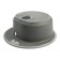 Curler for a kitchen made of stone Zein 3/Q8, ​​D = 510 mm, round, overflow, dark gray color