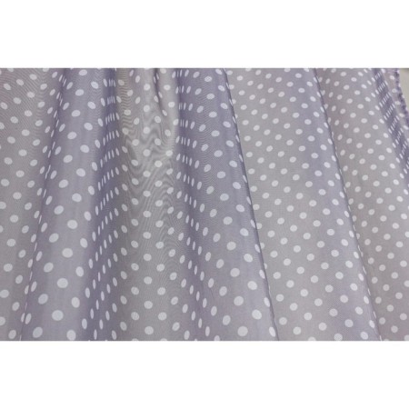 The bathroom curtain "White Peas", 180 x 180 cm-1