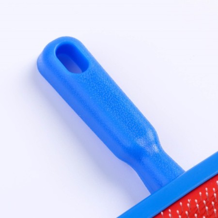 A semicircular medium -sized pudder with drops, 10 x 13 cm, blue-3