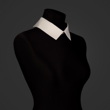 Removable collar, 43 × 5 cm, ivory color-8