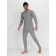 Thermal underwear is male, size 54-56, the color is light gray