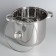 Magistro Grande stainless steel pan, 7.1 l, with a lid, capsule, induction