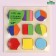 Puzzle "Figures. Fractions and whole ”3 × 3 cm, up to 1/3