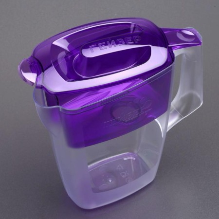 Dicolower-Kuvshin "Geyser-alpha", 2.5 l, lilac color-1