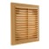 Ventilation ERA 1515 r, 150x150 mm, with a grid, detachable, beige