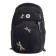 Youth backpack 43 x 27.5 x 16 cm, Grizzly, ergonomic back, laptop compartment, black