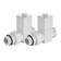 Set of design-valuly Royal Thermo Cube, Direct, 1/2 ", white