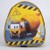 Baby backpack for the boy "Cheerful truck", 23x20.5 cm, lightning department