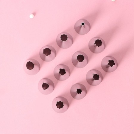 Set of pastry nozzles, d = 1.8 cm, 12 pcs-2