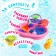 A set of swimming toys with a bath "Building Beast", 12 items, mix