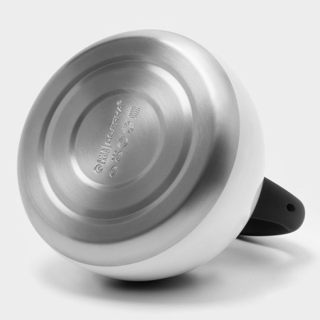 A kettle with a stainless steel whistle “Heart”, 3 l, with an indicator of heating-11