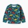 Pajamas for a boy, emerald color, height 104 cm