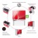 Automatic COLOP PRINTER 20-SET Standart automatic stamp with personalization, 4 lines, 1 cash desk
