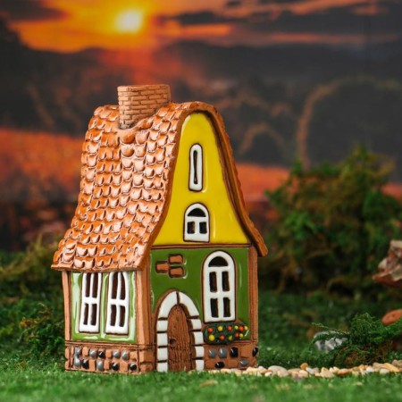 Aroma lace house "Bell", handmade, mix, 16 cm-4