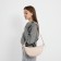 Women's bag of artificial leather Nazamok, 28x15 cm, beige color