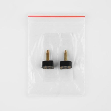 Heels for heels, 10.5 × 12.5 × 6 mm, 2 pcs, black color-6