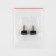Heels for heels, 10.5 × 12.5 × 6 mm, 2 pcs, black color