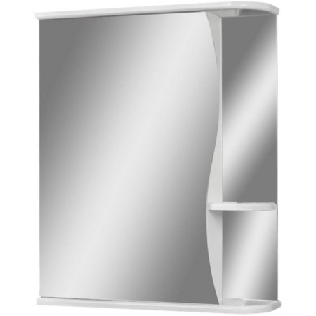 Mirror Bathroom Cabinet Iceberg Wave 1-55, Left