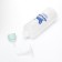 A bottle for feeding with a measured scale, 100 ml (nipple+funnel), blue