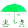 Umbrella Children's semi -automatic d = 86cm, green color