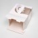 Box under the bento-port with a window, white, 18 x 18 x 14 cm