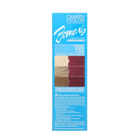 Estel gel color tone No. 155, dark cherry-8