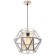 Lamp Bayerlux 88316/1 E27 40W White with a gold patina 34x34x26-126 cm