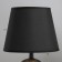 Aurika table lamp E27 40W black and gold 20x20x32 cm