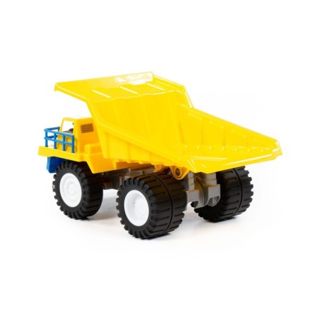 Career dump truck BelAZ, in a grid-2