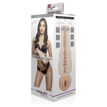 Masturbator Fleshlight Signature Emily Willis Squirt, Vagina-3