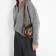 Cross-Bodi Bag on a zipper, brown color